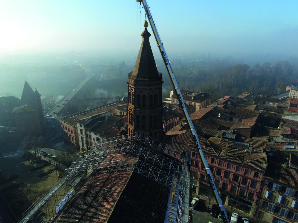 Travaux de l'église Saint-Jacques